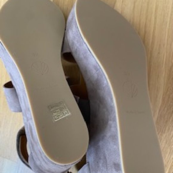 NEW without tags, pristine COCLICO sueded-leather platform sandal! - Picture 9 of 9